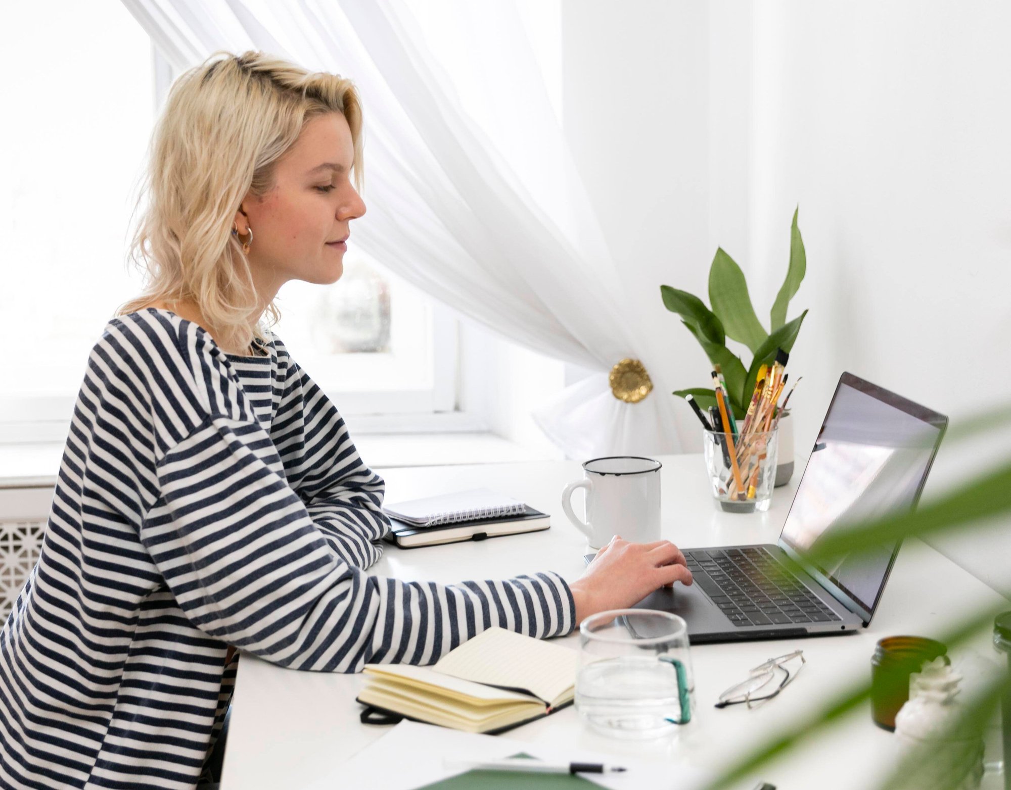 woman-working-from-home